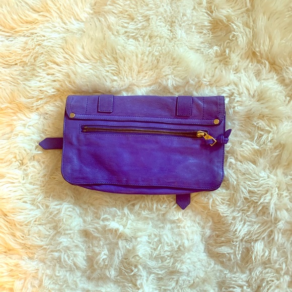 Proenza Schouler PSI purple clutch - Picture 2 of 5